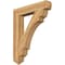 Ekena Millwork Olympic Arts & Crafts Rough Sawn Bracket, Western Red Cedar, 6"W x 36"D x 44"H BKT06X36X44OLY03RWR - alternate 1